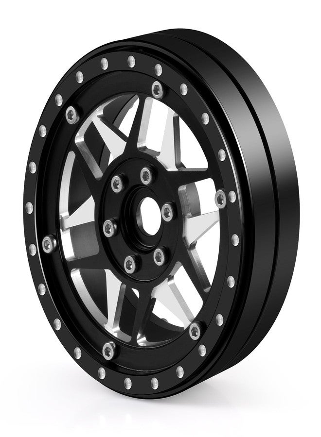 Benedict Harry RC 2.2" Dually Beadlock Wheels 4PCS Aluminum RC Twin Wheel Set For 1/10 RC SCX10 TRX-4 TRX6 G63 6-Wheel 1/10 RC Hauler Crawler Truck Car Upgrade - Image 5